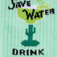 Load image into Gallery viewer, Save Water Drink Tequila - Athletic Socks by Sock it to Me