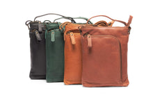 Load image into Gallery viewer, Freya Small Cross Body Bag Pine Green ~ Oran Leather