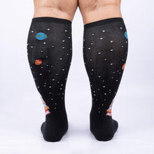 Load image into Gallery viewer, STRETCH-IT™ Take a Look, It's in a Book - Wide Calf Knee Highs by Sock it to Me