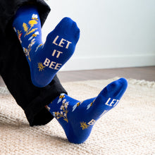 Load image into Gallery viewer, Let It Bee - Men's Crew Socks by Sock it to Me