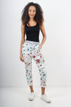 Load image into Gallery viewer, Italian Stretch Cotton Trousers ~ Flora Duo ~ ONE SIZE