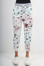 Load image into Gallery viewer, Italian Stretch Cotton Trousers ~ Flora Duo ~ ONE SIZE