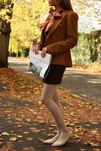 Load image into Gallery viewer, SNAG Super Opaque 120 Den Tights ~ Builder's Tea Sz Short F & F ONLY