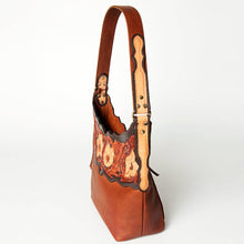 Load image into Gallery viewer, Western Leather Hobo Bag ~ June