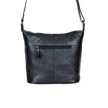 Load image into Gallery viewer, Greenwood Leather Bianca Shoulder Bag ~ Black