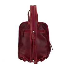 Load image into Gallery viewer, Greenwood Leather Claire Backpack - Rosewood