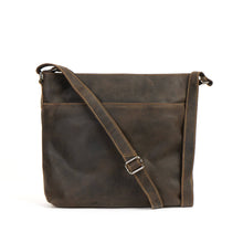 Load image into Gallery viewer, Greenwood Leather Ruby Shoulder Bag ~ Brown