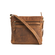 Load image into Gallery viewer, Greenwood Leather Aria Cross Body Bag ~ Sandal