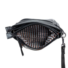 Load image into Gallery viewer, Greenwood Leather Isalie Crossbody Bag ~ Black