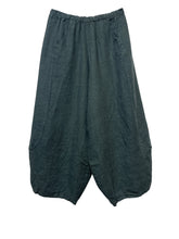 Load image into Gallery viewer, Colette Linen Barrel Leg Pants ~ Dark Teal