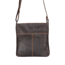 Load image into Gallery viewer, Greenwood Leather Tali Cross Body Bag ~ Chocolate