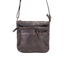 Load image into Gallery viewer, Greenwood Leather Shona Crossbody ~ Brown