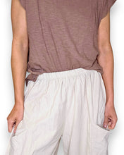 Load image into Gallery viewer, HELGA MAY Corduroy Barrel Leg Pants ~ Beige