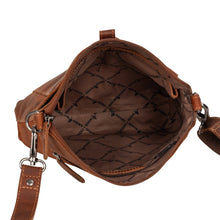 Load image into Gallery viewer, Greenwoodl Leather Tauranga Cross Body Bag ~ Sandal
