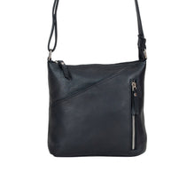Load image into Gallery viewer, Greenwood Leather Sorrel Crossbody Bag ~ Black