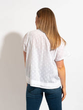 Load image into Gallery viewer, Mozaic Capricorn Top Plain ~ White ~ Sz XS-XXL