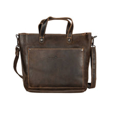 Load image into Gallery viewer, Greenwood Leather Panama Crossbody Tote Bag ~ Sandal