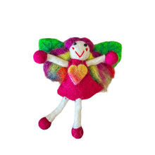 Load image into Gallery viewer, Himalayan Felt Chakra Fairy ~ Pink