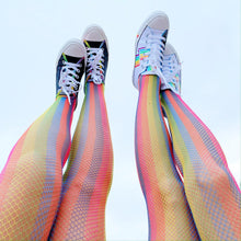 Load image into Gallery viewer, SNAG Fishnets ~ Rainbow