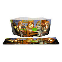 Load image into Gallery viewer, Modgy Portable Dog Bowl ~ Dogs Playing Poker