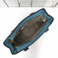 Load image into Gallery viewer, Backyard 'Holly' Tote Bag ~ Canvas/Leather