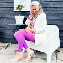 Load image into Gallery viewer, SNAG Footless Tights ~ Grape Escape Sz G ONLY