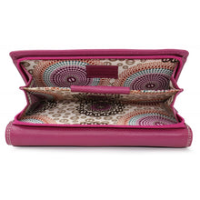 Load image into Gallery viewer, Riccardo Ferrici Leather Wallet ~ Pink