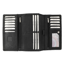 Load image into Gallery viewer, Riccardo Ferrici Leather Wallet ~ Black