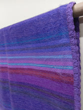 Load image into Gallery viewer, Alpaca Throw ~ PUR001 Made in Ecuador, Single/Throw Size