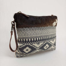 Load image into Gallery viewer, Backyard 'Kelly' Crossbody Bag ~ Canvas/Hide