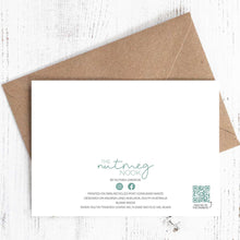 Load image into Gallery viewer, Congratulations on {9 months sober} the baby - Baby card (Pink) - 100% recycled