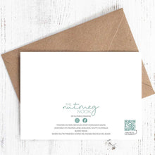 Load image into Gallery viewer, Congratulations on making a tiny human in your lady parts - Baby card (Pink) - 100% recycled