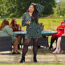 Load image into Gallery viewer, SNAG Sheer 30 Den Pantyhose ~ Liquorice Black