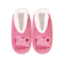 Load image into Gallery viewer, SnuggUps® Cosy Women's Slippers ~ On Cloud Wine