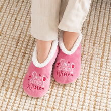Load image into Gallery viewer, SnuggUps® Cosy Women's Slippers ~ On Cloud Wine