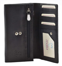 Load image into Gallery viewer, Sophia Matinee Purse Black - Mala Leather