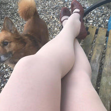 Load image into Gallery viewer, SNAG Semi-Opaque 50 Denier Tights ~ Builder's Tea