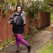 Load image into Gallery viewer, SNAG Opaque 80 Den Tights ~ Figgy Pudding