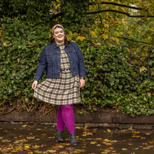 Load image into Gallery viewer, SNAG Opaque 80 Den Tights ~ Figgy Pudding