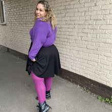 Load image into Gallery viewer, SNAG Opaque 80 Den Tights ~ Figgy Pudding