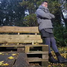 Load image into Gallery viewer, SNAG Opaque 80 Den Tights ~ Slate