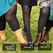 Load image into Gallery viewer, SNAG Merino Wool Tights - Black Sz F ONLY