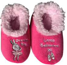 Load image into Gallery viewer, Slumbies® Cosy Toddler Slippers ~ Little Ballerina