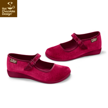 Load image into Gallery viewer, HCD Mary Janes ~ Red Wine
