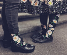 Load image into Gallery viewer, Crazy for Daisies - Knee Highs by Modsocks