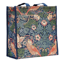 Load image into Gallery viewer, Tapestry Shopper Bag - Strawberry Thief