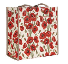 Load image into Gallery viewer, Tapestry Shopper Bag - Poppy
