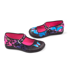 Load image into Gallery viewer, HCD Mary Janes ~ Dark Butterfly
