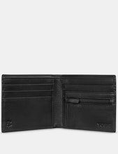 Load image into Gallery viewer, Banksy Apache ~ Leather Wallet Black