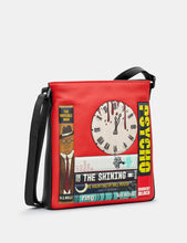 Load image into Gallery viewer, Horror Bookworm ~ Leather Cross Body Bag LUCKY LAST 30% OFF